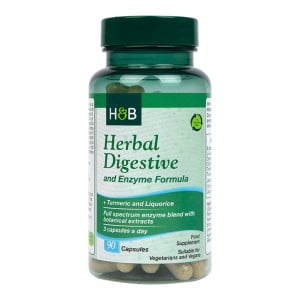 Biljna probavna i enzimska formula 90 kapsula HOLLAND & BARRETT