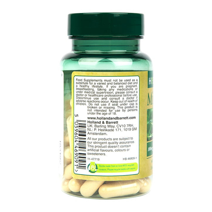 Ekstrakt sikavice (Milk Thistle) 60 kapsula HOLLAND & BARRETT