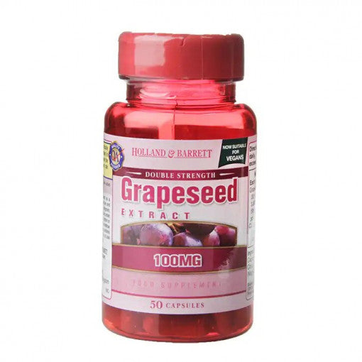 Ekstrakt sjemenki grožđa 100 mg/dvostruka snaga - 50 kapsula