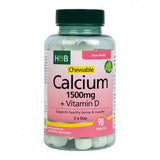 Kalcij za žvakanje 1500 mg + vitamin D - 90 tableta za žvakanje