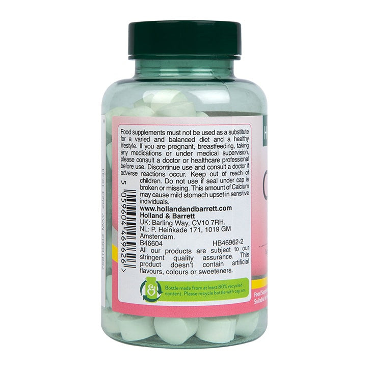 Kalcij za žvakanje 1500 mg + vitamin D - 90 tableta za žvakanje