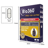 Probiotik Pro-100 ULTRA (100 milijardi bakterija) 100 milijardi. 30 NaturesAid kapsula