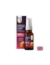 Propolis & Sprej za imunitet s manuka medom/Oralni sprej za imunitet s propolisom i manuka medom 500 MED, 20 ml