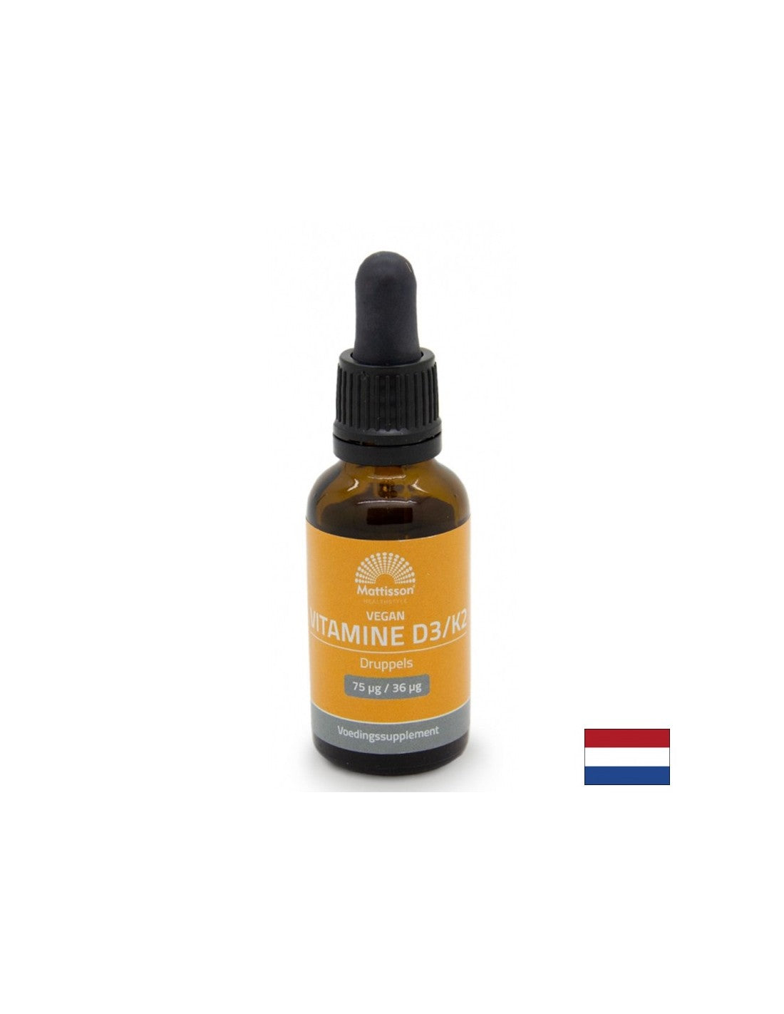 Kosti i zglobovi - Vitamin D3 (300 IU) + K2 (3,6 µg) Veganski, 25 ml kapi