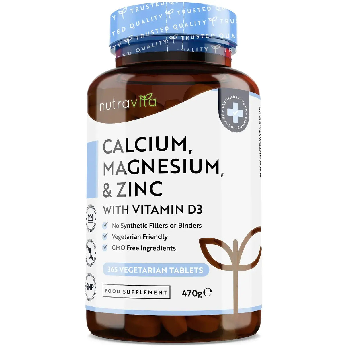 Kalcij, magnezij, cink i vitamin D3 - 365 tableta