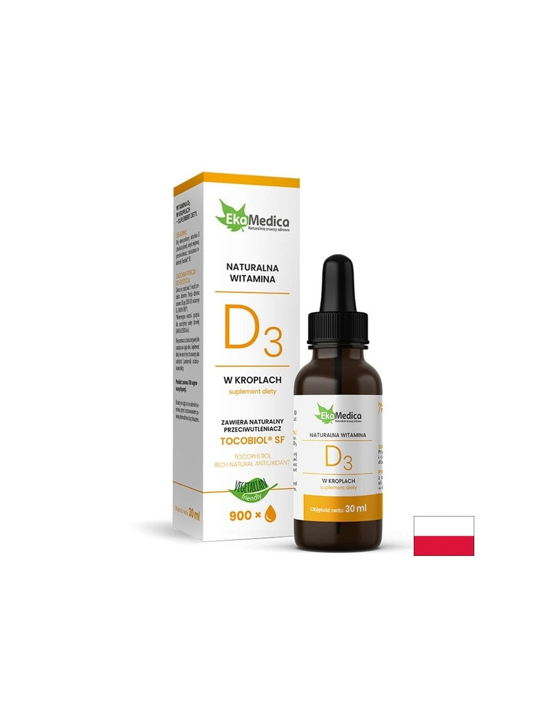 Imunitet - Vitamin D3, 400 IU x 30 ml kapi