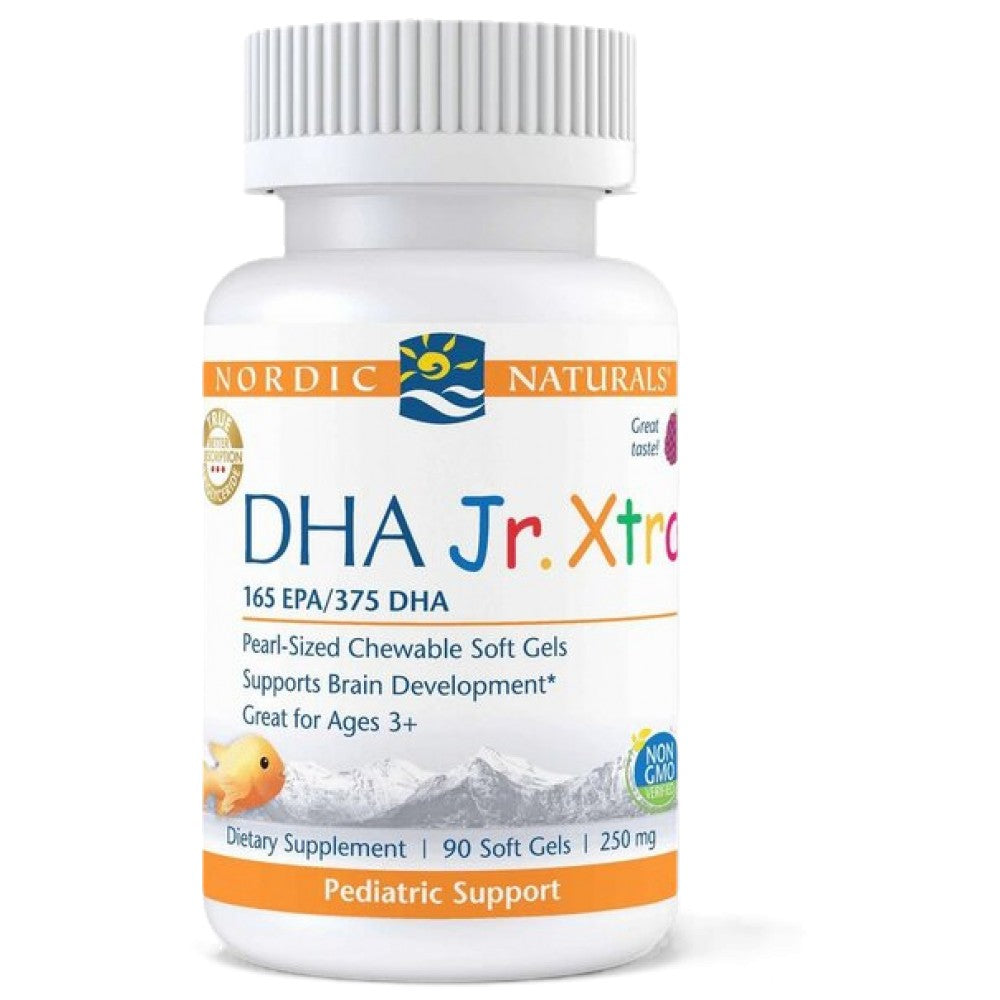 DHA Junior Xtra | 165 mg EPA & 375 mg DHA - 90 gel kapsula