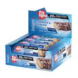 Delight+ Proteinska pločica Keksi i krema - 12 x 60 grama