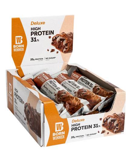 Deluxe proteinska pločica u kutiji/12 x 55 g/Kolačići & Krema
