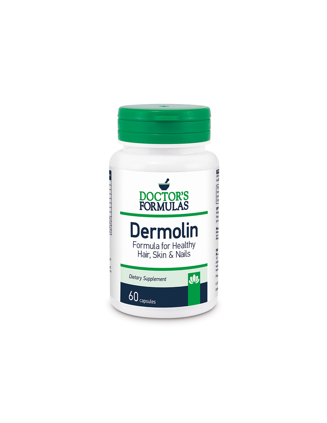 Formula za kosu, kožu i nokte - Dermolin, 60 kapsula Doctor's Formulas