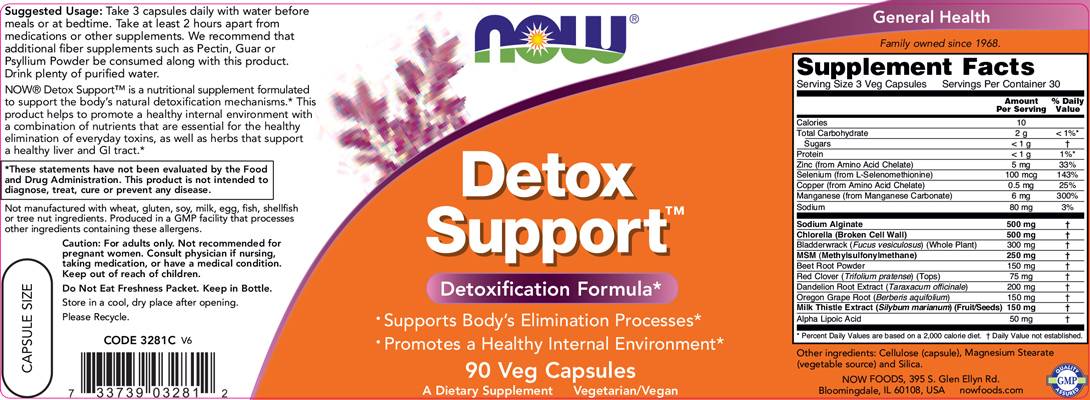 Detox podrška - 90 kapsula