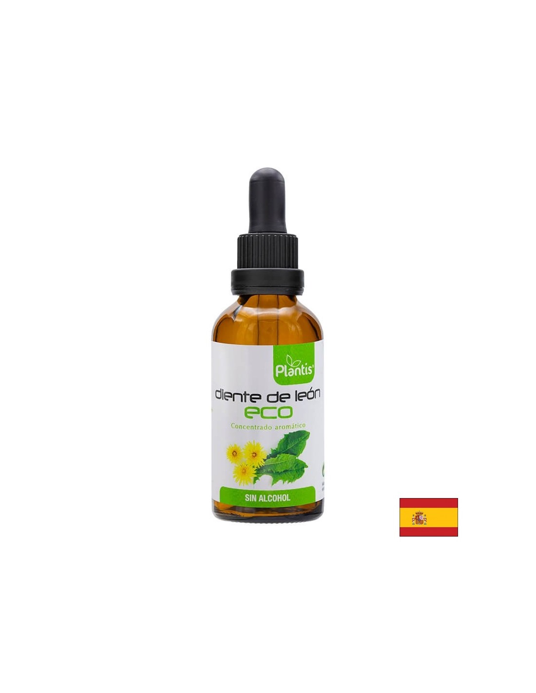 Maslačak - diuretik i hepatoprotektiv - Diente de Leon Eco Plantis®, Tinktura bez alkohola, 50 ml