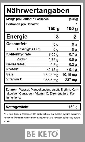 Diet Jelly Konjac - 150 grama