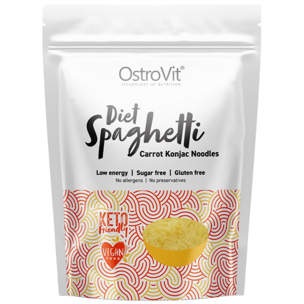 Dijetalni špageti + mrkva/niskokalorični konjac rezanci pogodni za keto 400 grama