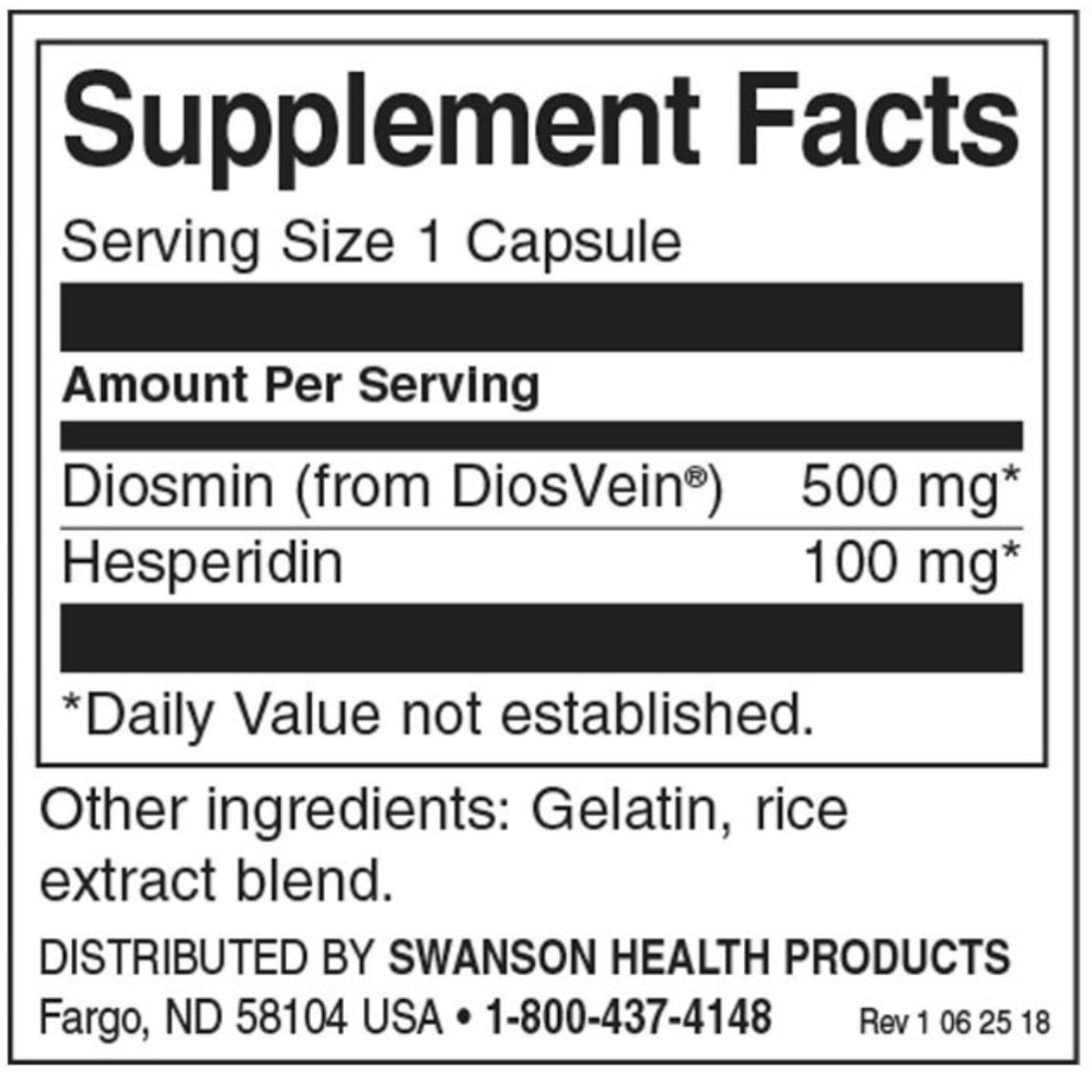 Diosmin & Hesperidin - 60 kapsula