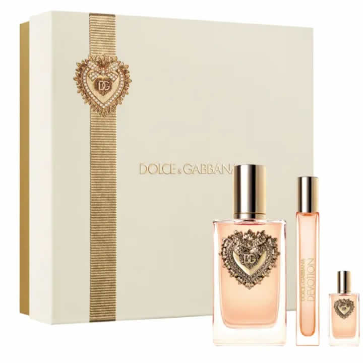 <tc>Dolce & Gabbana</tc> Devotion Eau De Parfum Spray 100ml Set 3 komada