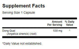 Dong Quai korijen 530 mg - 100 kapsula