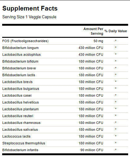 Dr. Stephen Langer's Ultimate 16 Strain Probiotic with FOS - 60 kapsula