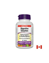 Probavni enzimi x 90 tableta <tc>Webber Naturals</tc>