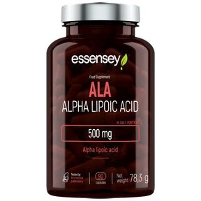 ALA | Alpha Lipoic Acid 500 mg - 90 capsules - Nutra Best Europe