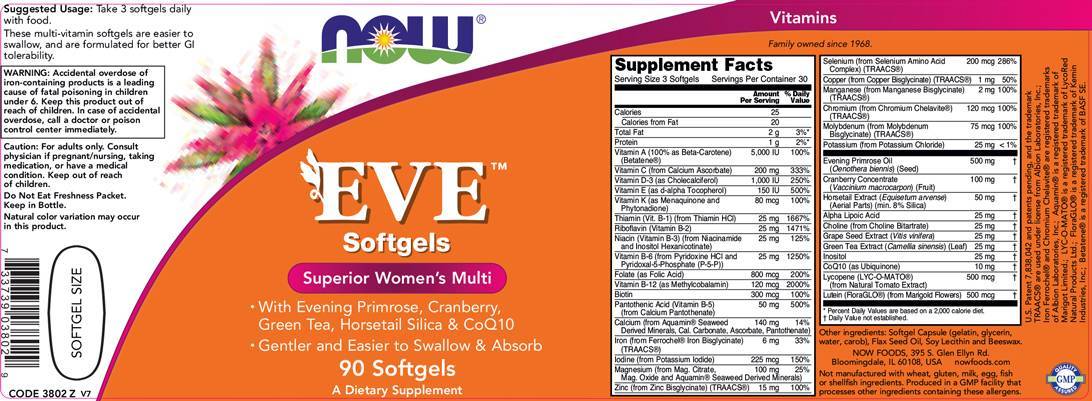 EVE Woman's Multi - 90 gel kapsula