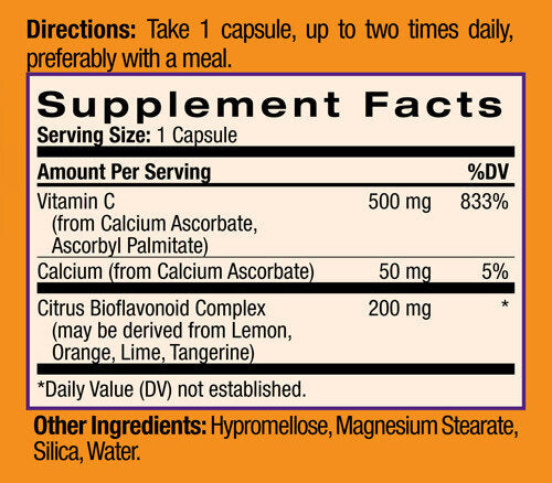 Easy-C 500 mg + citrusni bioflavonoidi 120 kap