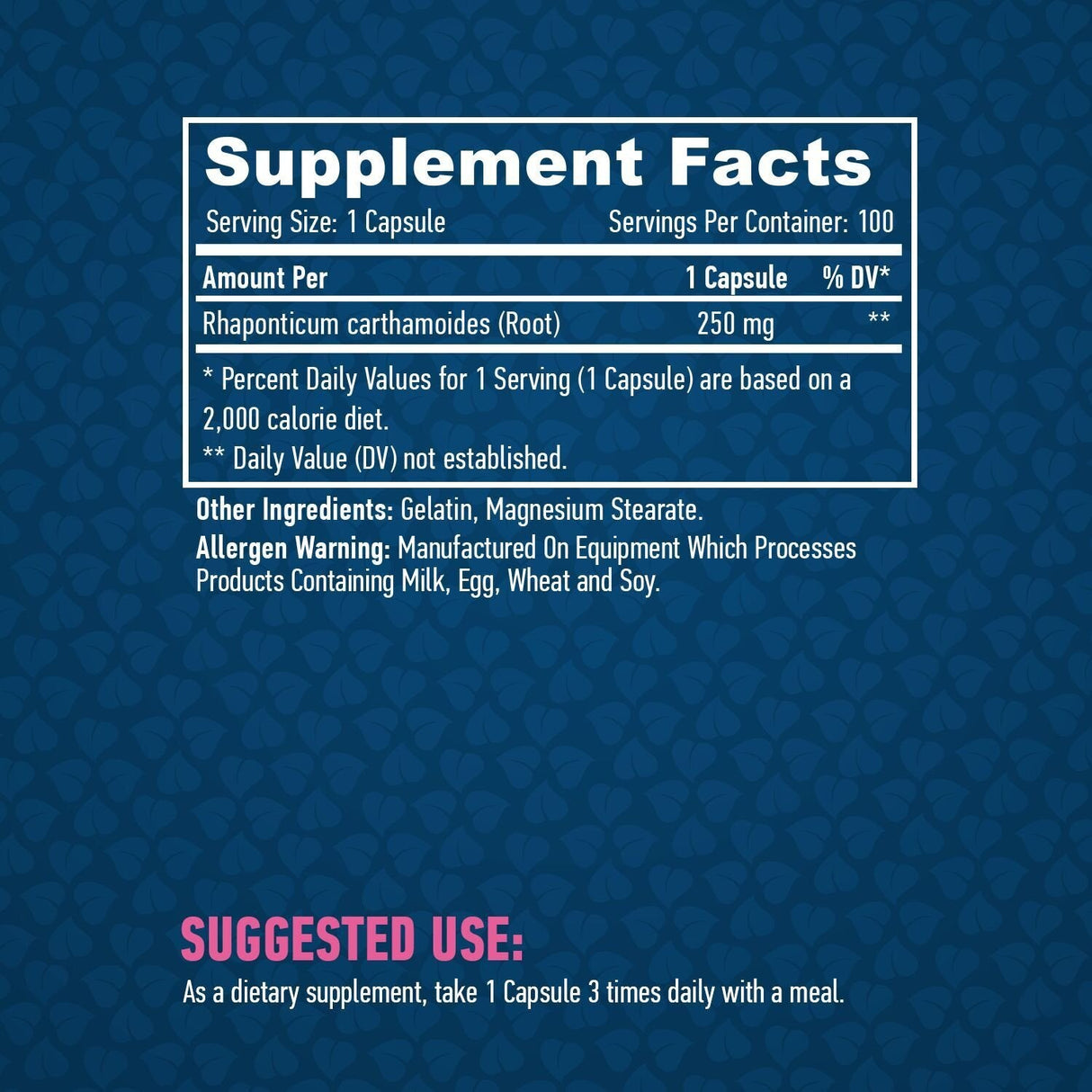 Ecdysterone 250 mg/100 kap. - 0