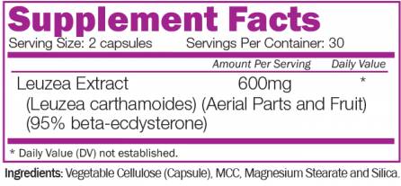 Ecdysterone - 60 kapsula