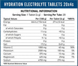 Šumeće tablete elektrolita - 20 topljivih tableta