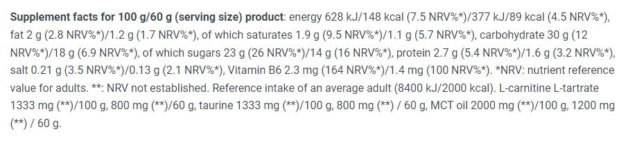 Energetski gel/60 g