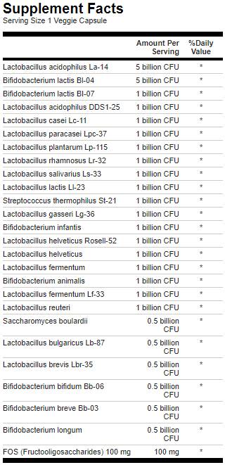Epic-Pro 25-temeljni probiotik 30 milijardi CFU-30 kapsula