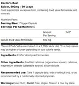 Epicor 500 mg | High Metabolite Immunogens - 60 kapsula