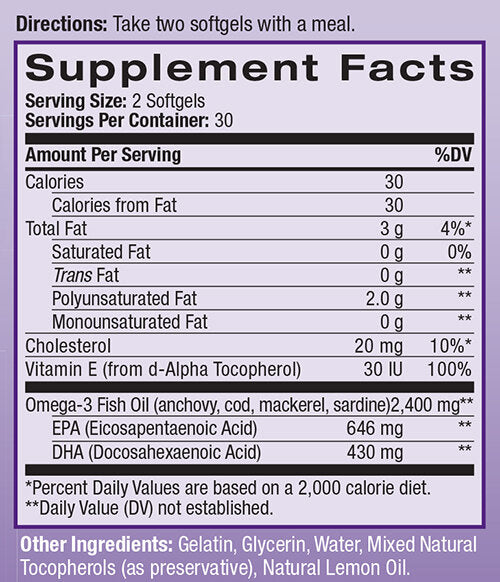 Extreme Omega 2400mg./60 mekih gelova