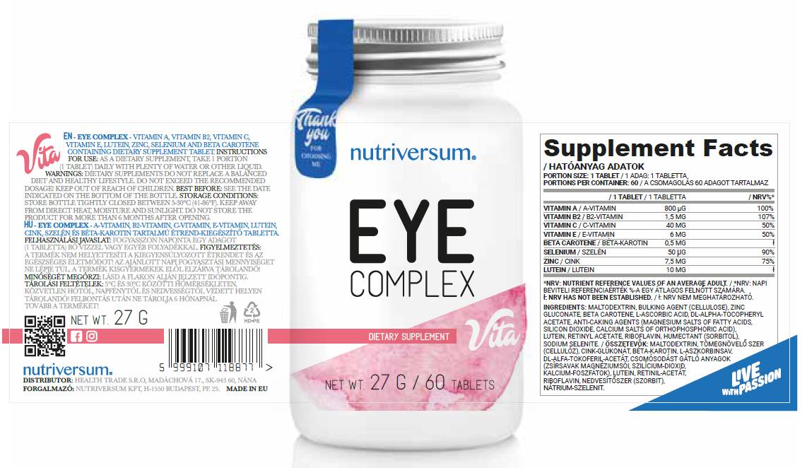 Eye Complex 60 tableta