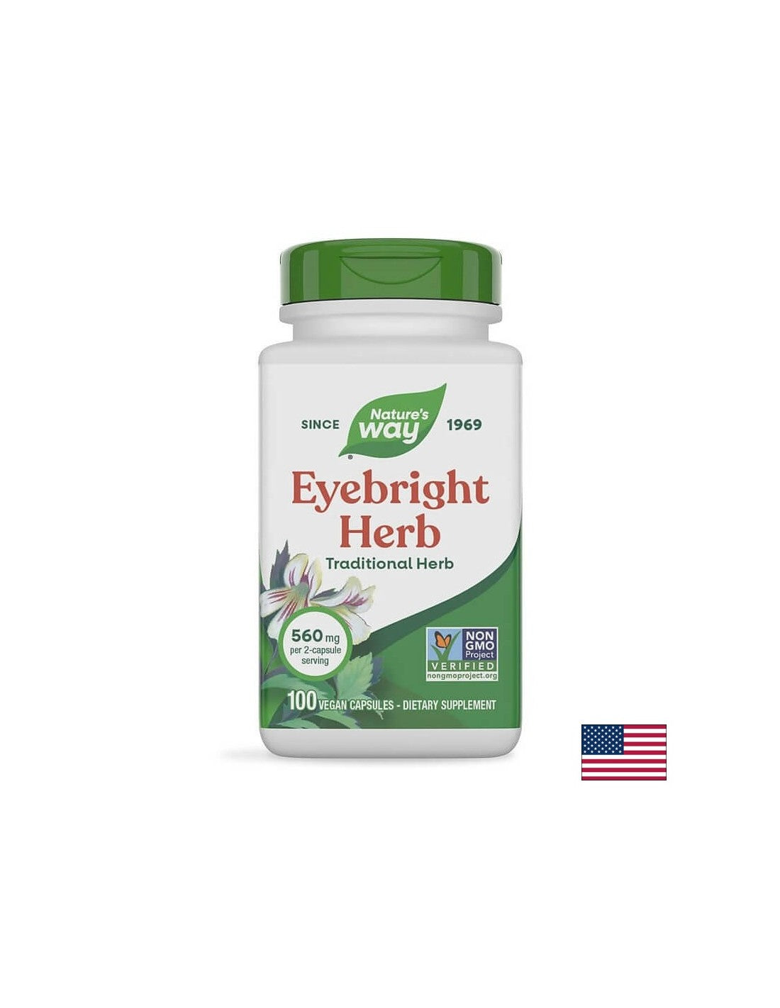 Eyebright Herb 430 mg - 100 kapsula