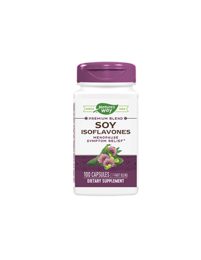 Soy isoflavones - premium formula - For menopause, 500 mg, 100 capsules - Nutra Best Europe