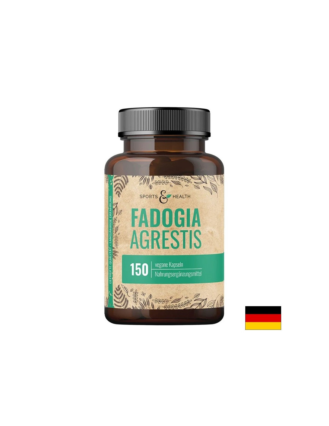 Men's Health - Fadogia Agrestis, 500 mg x 150 kapsula