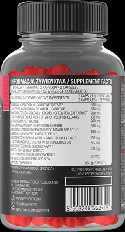 Fat Burner za žene 60 kapsula
