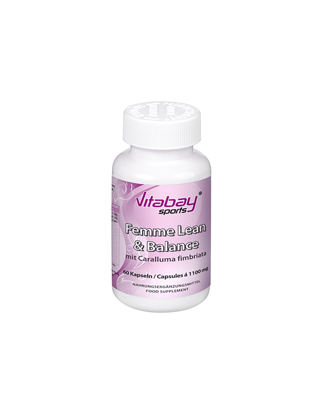 Ženstvena vitka & Balance mit Caralluma fimbriata/Formula za finu siluetu s carallumom fimbriatom, 60 kapsula <tc>Vitabay</tc>