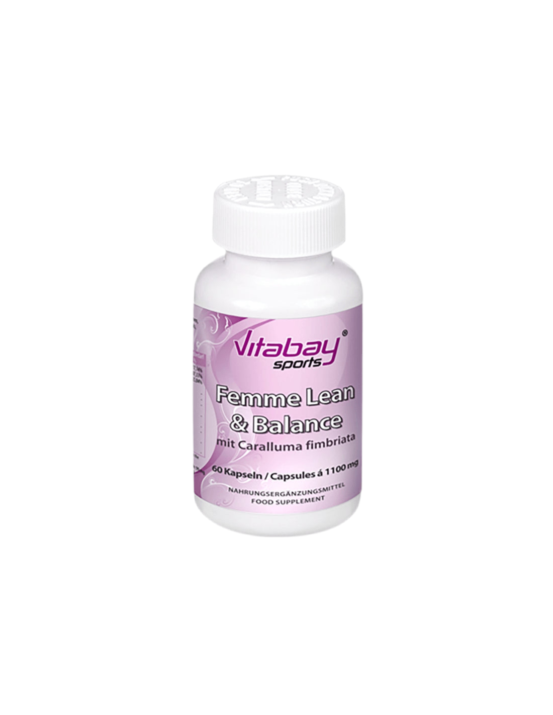 Ženstvena vitka & Balance mit Caralluma fimbriata/Formula za finu siluetu s carallumom fimbriatom, 60 kapsula <tc>Vitabay</tc>