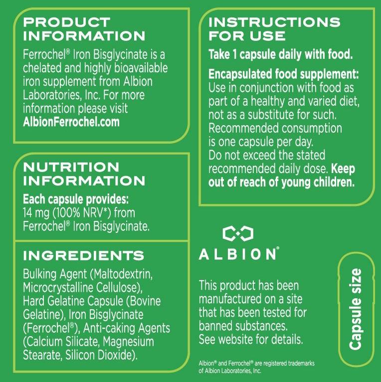 Ferrochel željezo bisglicinat 14 mg - 120 kapsula