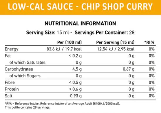 Fit Cuisine Low-Cal umak | Chip Shop Curry - 425 ml
