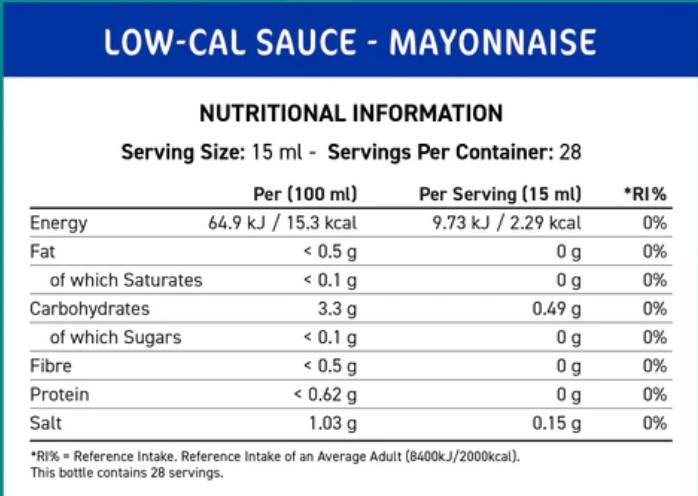 Fit Cuisine Low-Cal umak | Majoneza - 425 ml