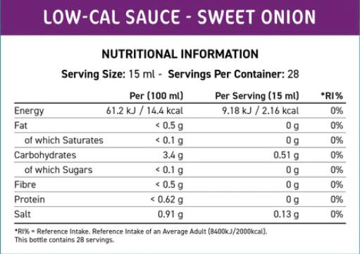 Fit Cuisine Low-Cal umak | slatki luk - 425 ml
