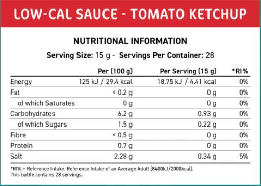 Fit Cuisine Low-Cal umak | Kečap od rajčice - 425 ml