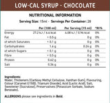 Fit Cuisine Low-Cal sirup | Čokolada - 425 ml