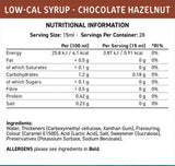 Fit Cuisine Low-Cal sirup | Čokolada lješnjak - 425 ml