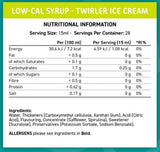 Fit Cuisine Low-Cal sirup | Twirler sladoled - 425 ml