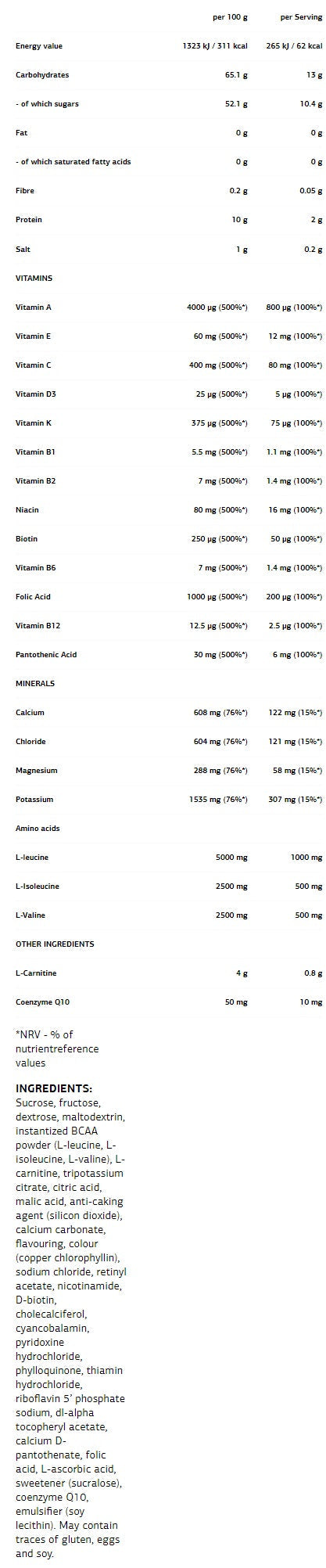 FitActive Izotonični napitak - 0,500 kg