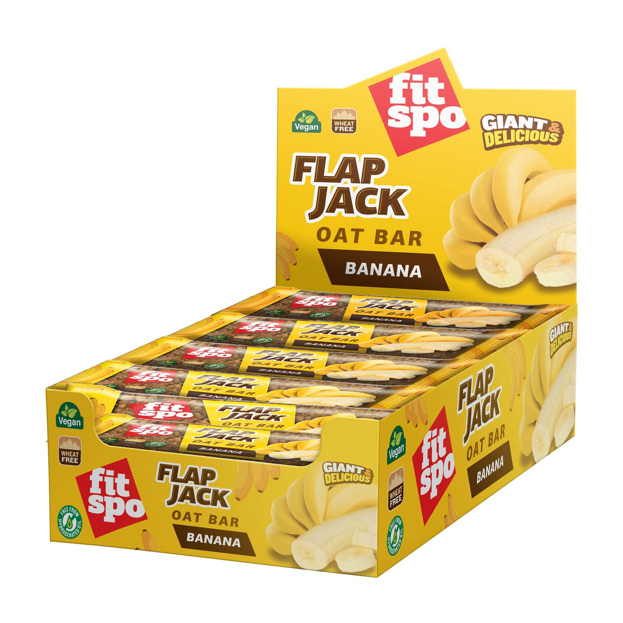 Flap Jack - Energy Oat Bar Banana - 12 x 80 grama